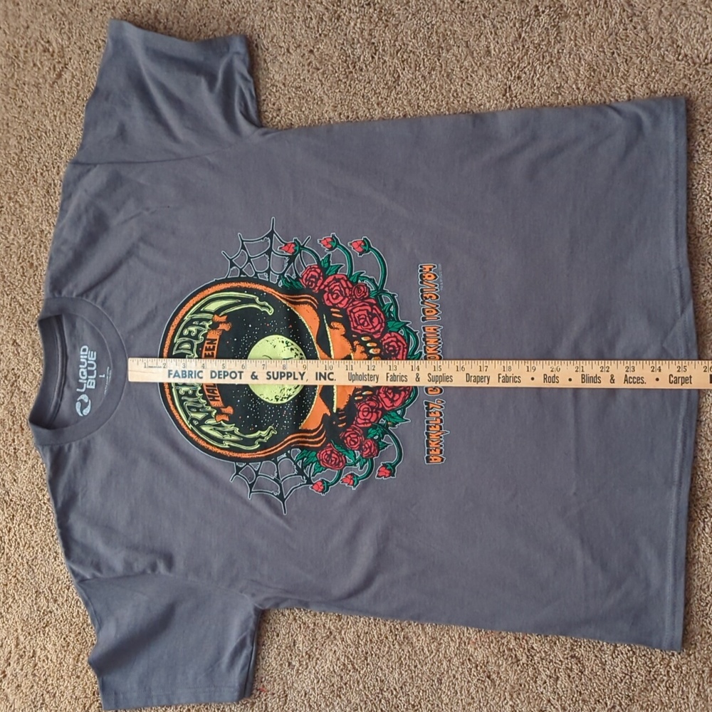 Halloween Grateful Dead men's tee. L or XL available. New without tags - Picture 2 of 7